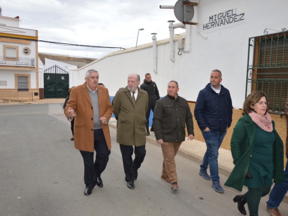 visita a alcolea el pasado mes de febrero