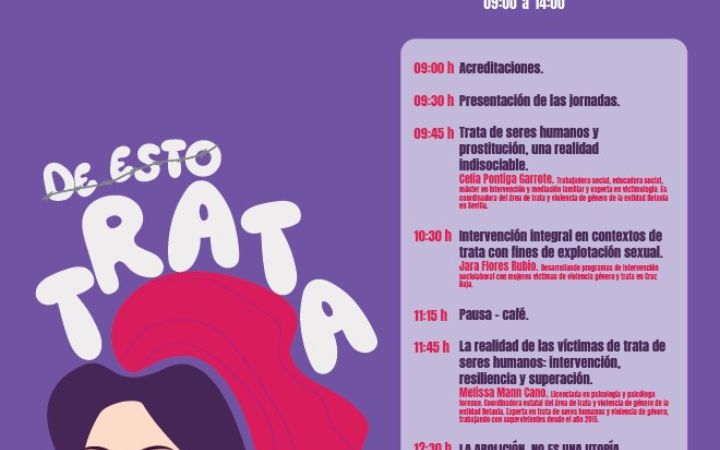 Cartel Jornada 30 de Septiembre 2024 Trata con Fines de Explotación Sexual
