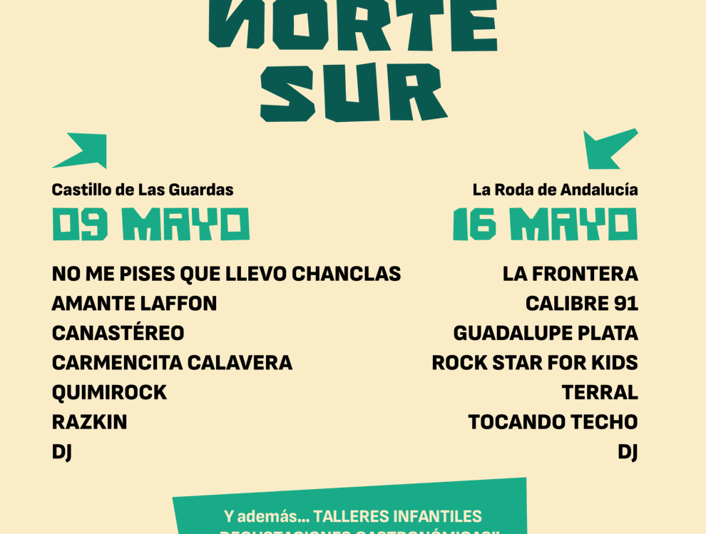 Cartel Festival de Música Norte-Sur - copia