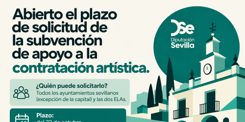 Subvención para contratación artística en Sevilla
