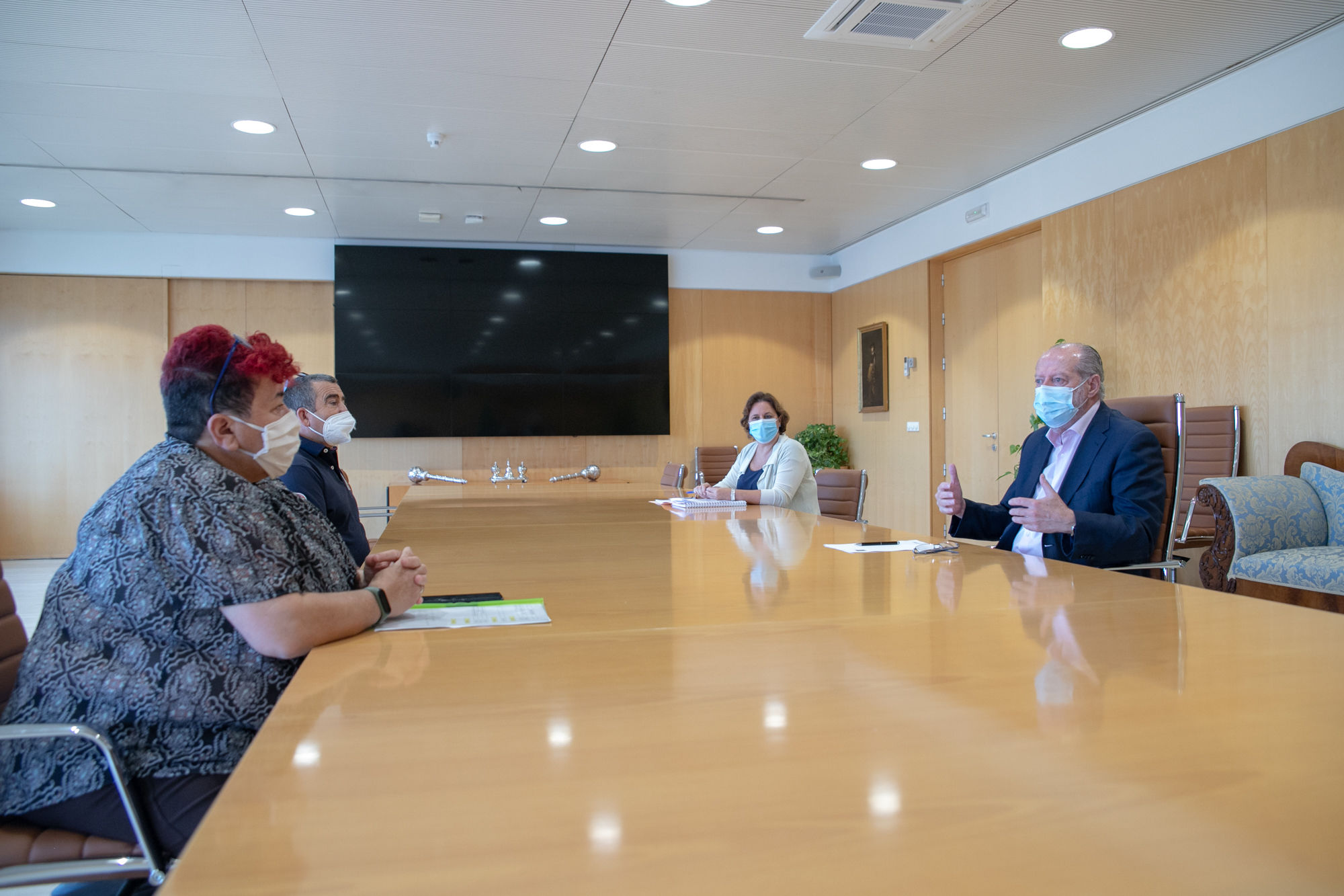 El presidente de la Diputación mantiene encuentro de trabajo con la ...