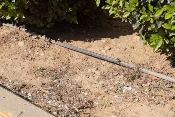 Instalación de riego en varias zonas verdes