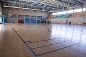Reparacion de pista deportiva del pabellon cubierto de c/zurbaran