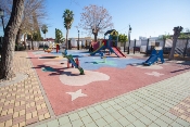 Modernización de las instalaciones en parque infantil antonio martín delgado