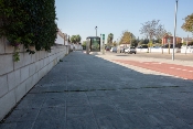 Reurbanización del tramo de calle en avda. de almensilla