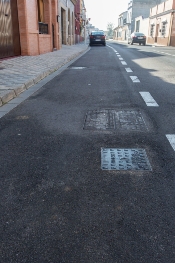 Soterramiento de tendido aéreo de baja tensión en c/ miguel hernández y carretera de lora del río