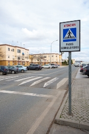 Nueva ejecución de la calle gustavo adolfo bécquer y nueva ejecución de pasos de peatones en avda. isla mayor y cruce doña manuela alvarez