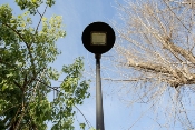 Mejora de eficiencia energética en el alumbrado público de varias calles con iluminación led