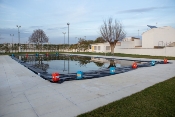 Reparaciones en la piscina municipal