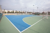 Conservación en pavimentos de pistas deportivas municipales