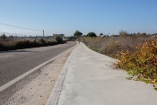 Ejecución de senda peatonal a urb. vista del aljarafe